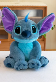 45/60 cm "Lilo & Stitch: Pelúcia Grande, Brinquedo Fofo e Decoração Aconchegante para o Quarto