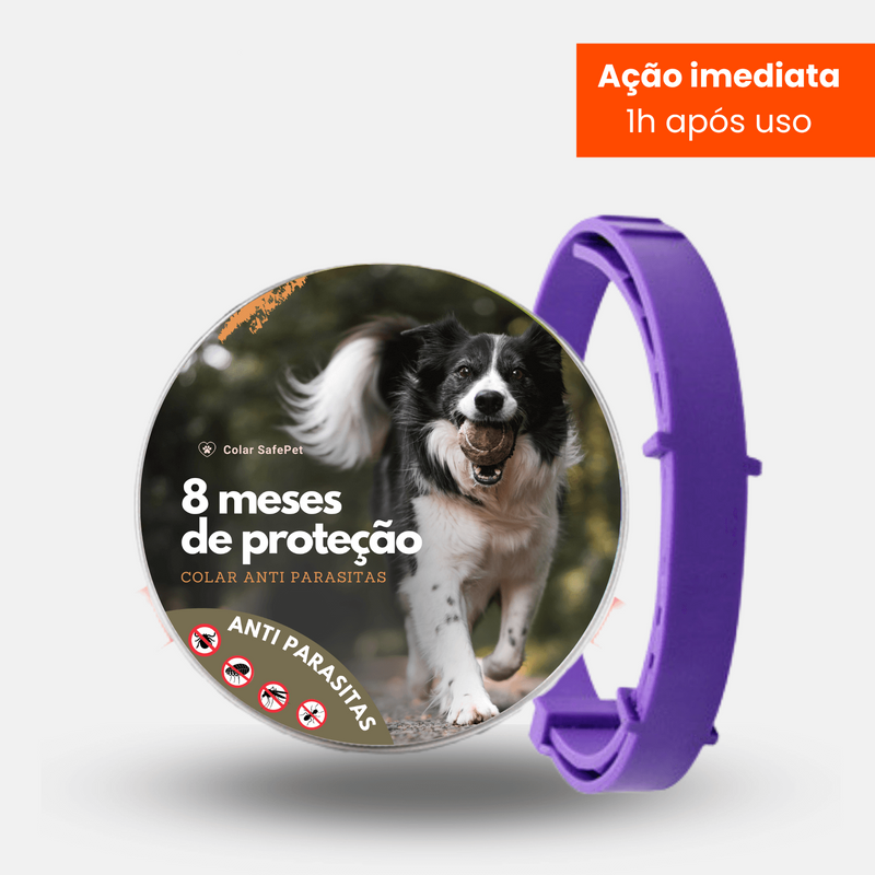 SafePet Colar Anti Pulgas e Carrapatos - Protegendo Seus Companheiros com Segurança