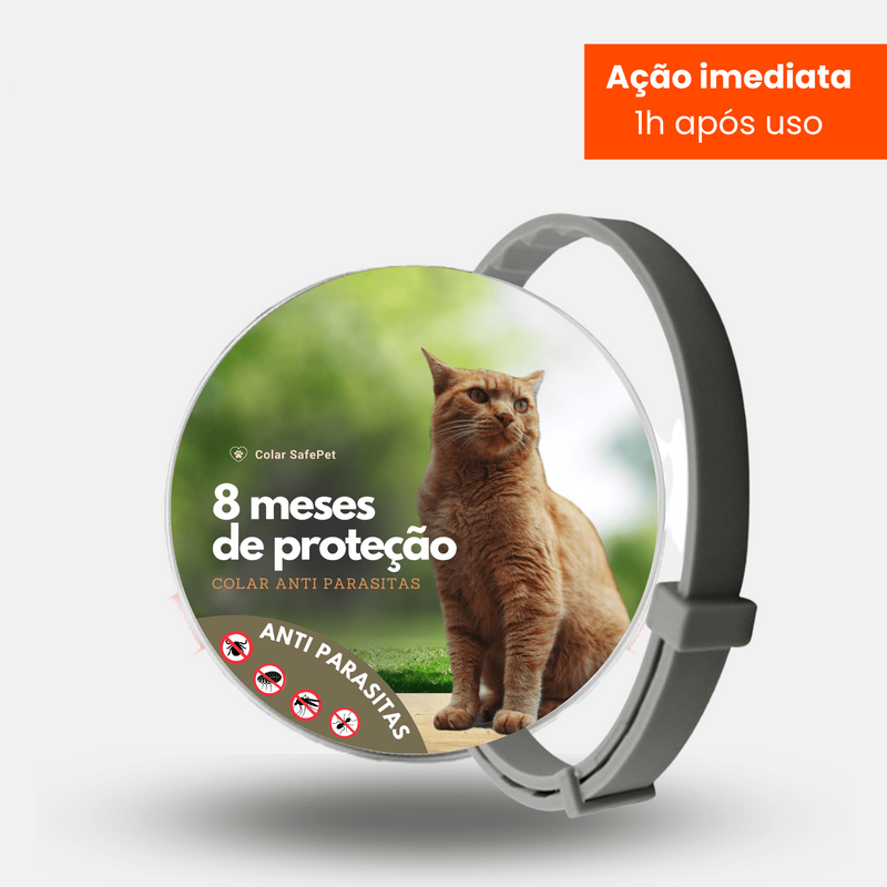 SafePet Colar Anti Pulgas e Carrapatos - Protegendo Seus Companheiros com Segurança