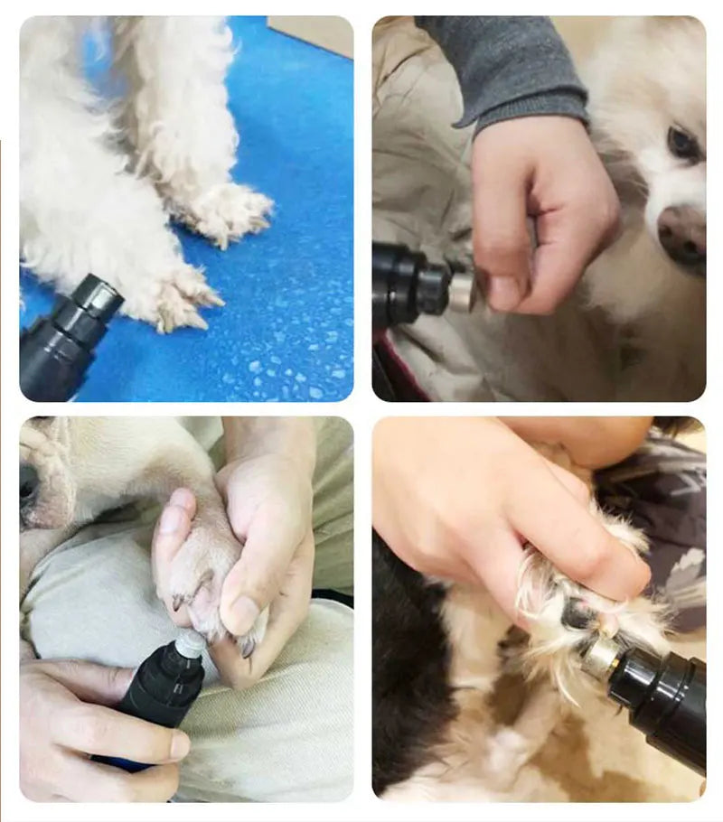 Cortador de unhas recarregáveis para cães e gatos