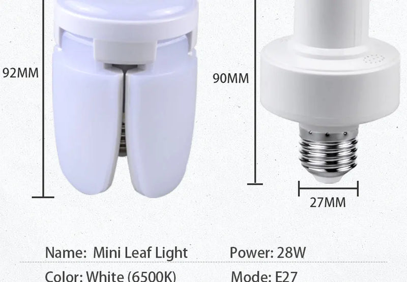 Lampada LED Inteligente dobravel: Segurança, Durabilidade e Economia de Energia