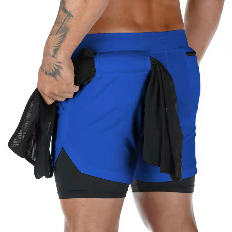 Shorts Para Treino 2 em 1 Esporte Air Effect