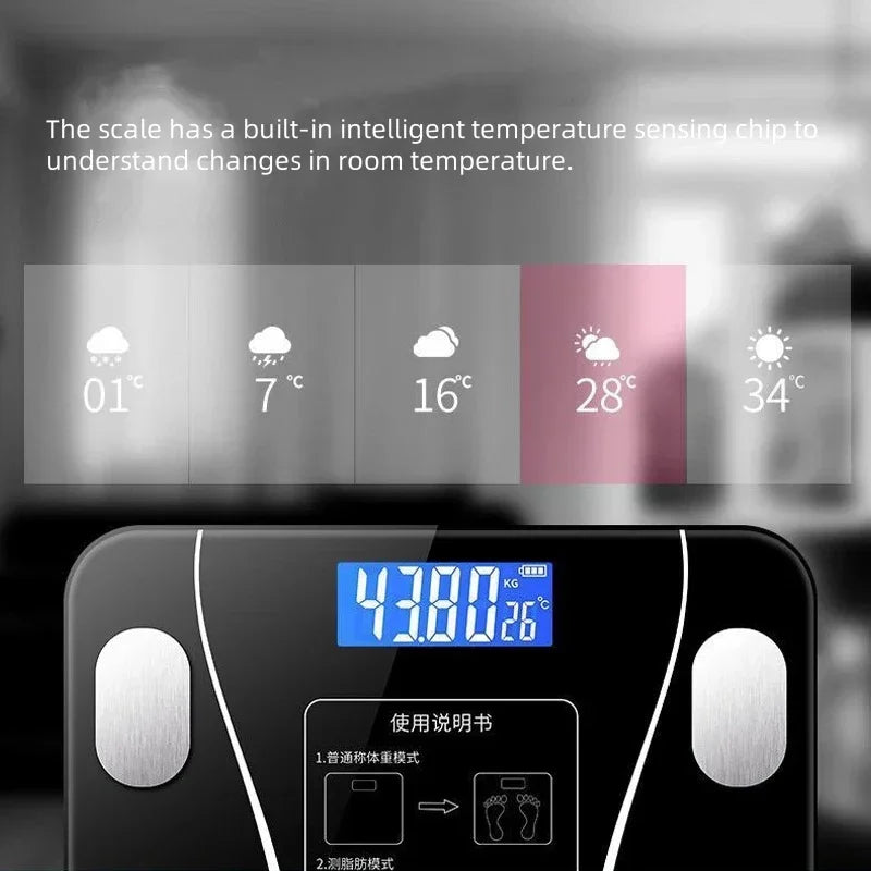 Balança Inteligente de Peso e Composição Corporal