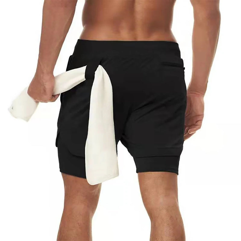 Shorts Para Treino 2 em 1 Esporte Air Effect