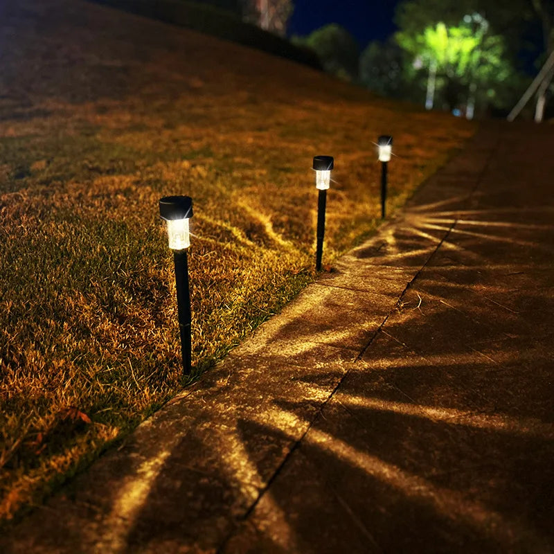 Pacote com 10/20/30 Luzes Solares para Jardim, à Prova d'Água, LED IP65