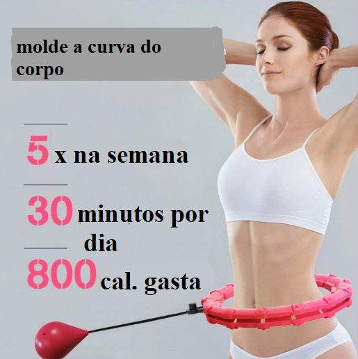 Bambole Esportivo Hoop Abdominais, Massagem e Cardio