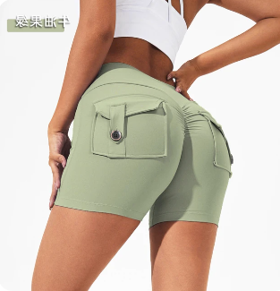 shorts 2024 feminino casual e para treino anti agachamento