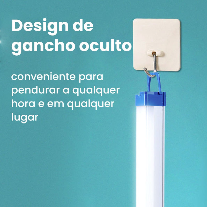 Lâmpada noturna LED sem fio Tubo suporte Magnético USB recarregável Portátil