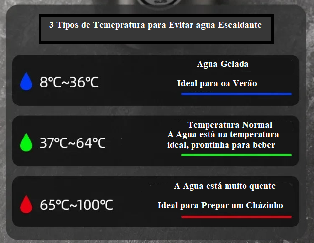 Garrafa térmica de aço inoxidável Sus304 com display LED de temperatura